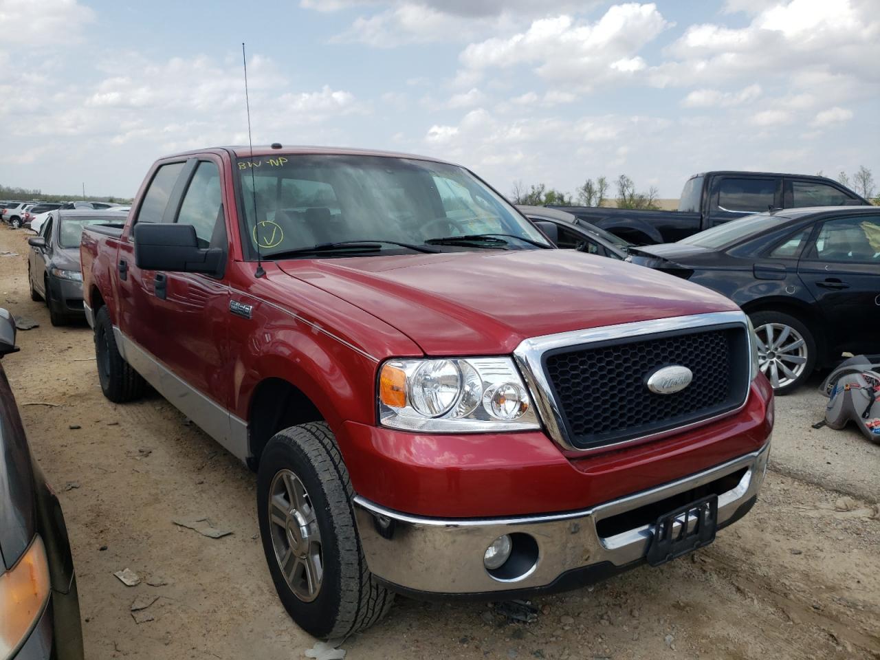 Photo 1 from auction – 2008 FORD F150 SUPER with VIN 1FTPW12V78KB70528