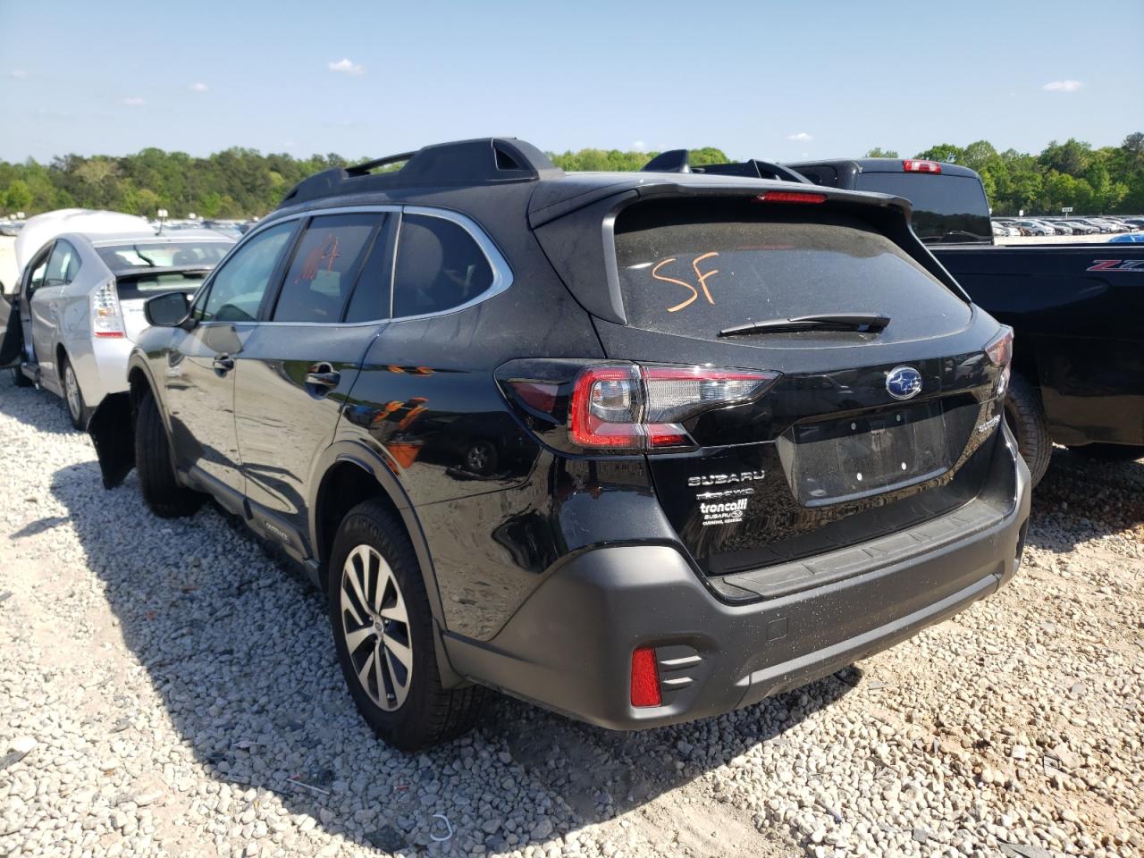 Photo 3 from auction – 2021 SUBARU OUTBACK PR with VIN 4S4BTACC0M3183296