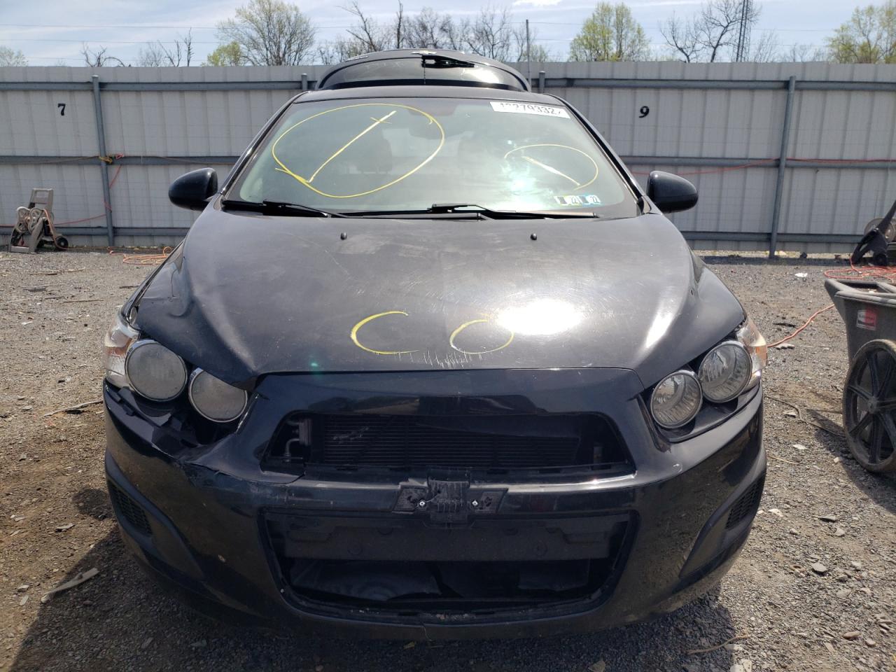 Photo 7 from auction – 2012 CHEVROLET SONIC LS with VIN 1G1JB6SH4C4133192