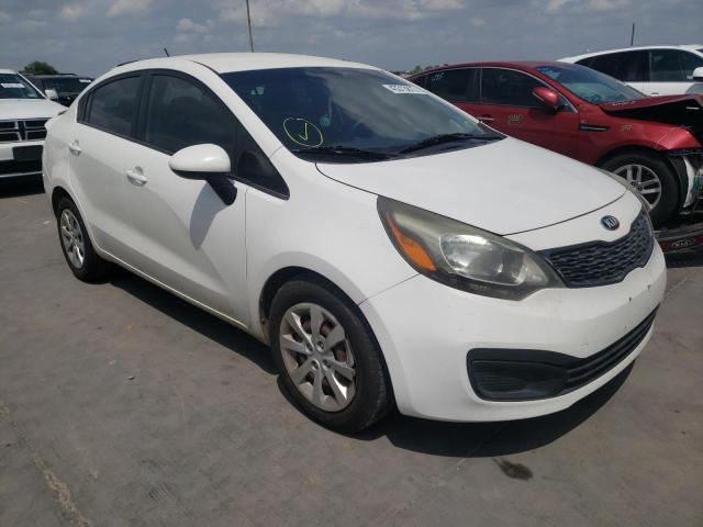 KIA RIO LX 2014 with VIN KNADM4A30E6364166 - Photo from auction