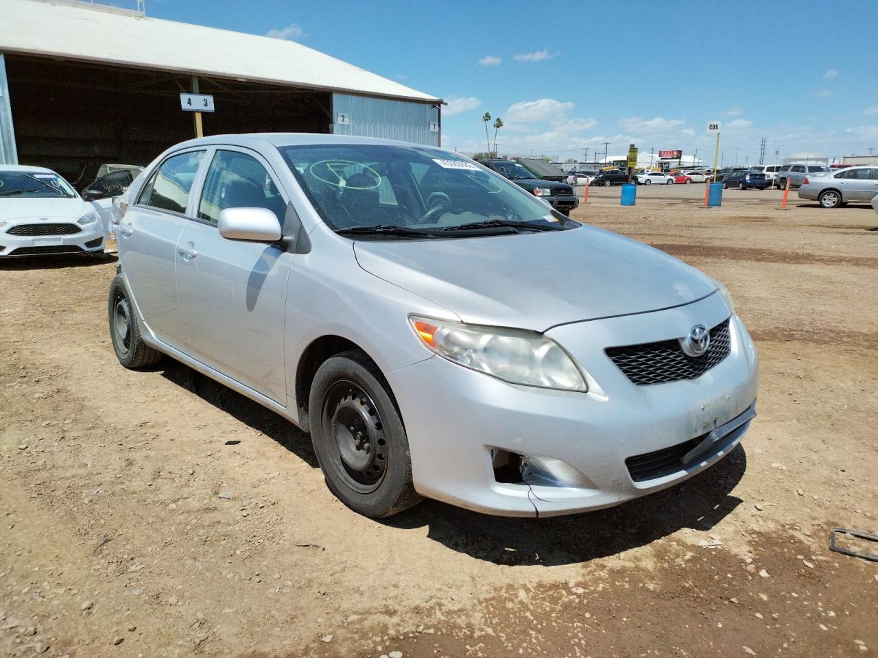 TOYOTA COROLLA BA 2010 with VIN 1NXBU4EE1AZ258882 - Photo from auction