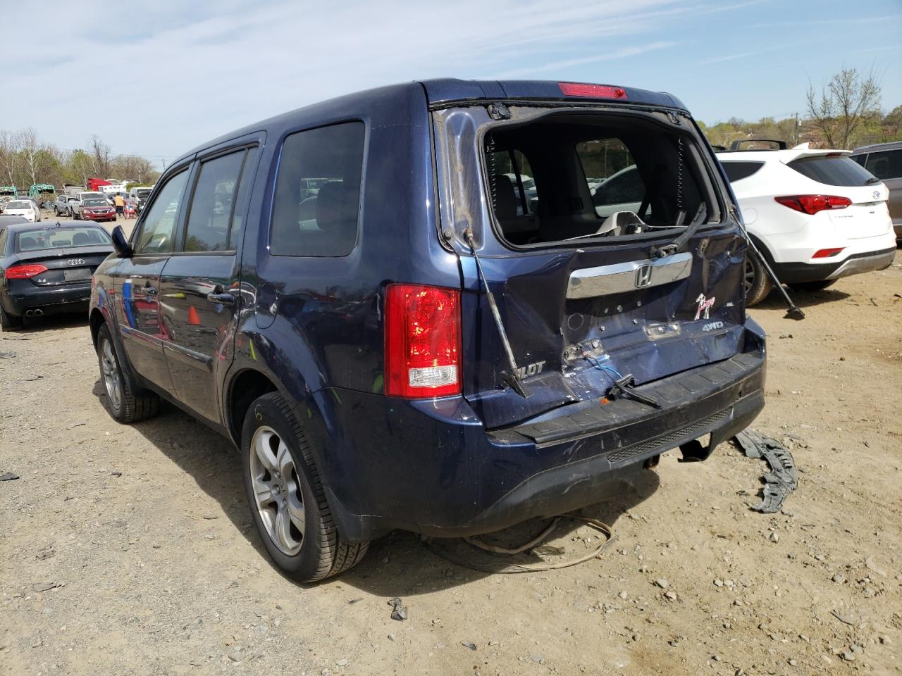 صورة رقم 3 من المزاد - 2014 HONDA PILOT EXL مع VIN 5FNYF4H56EB042187