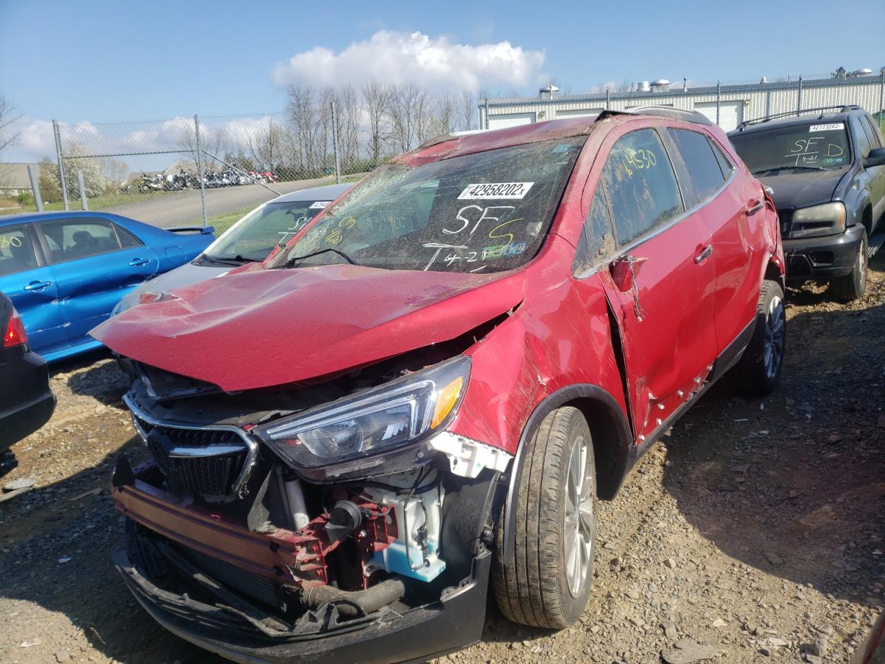 Photo 2 from auction – 2019 BUICK ENCORE PRE with VIN KL4CJASB2KB814697