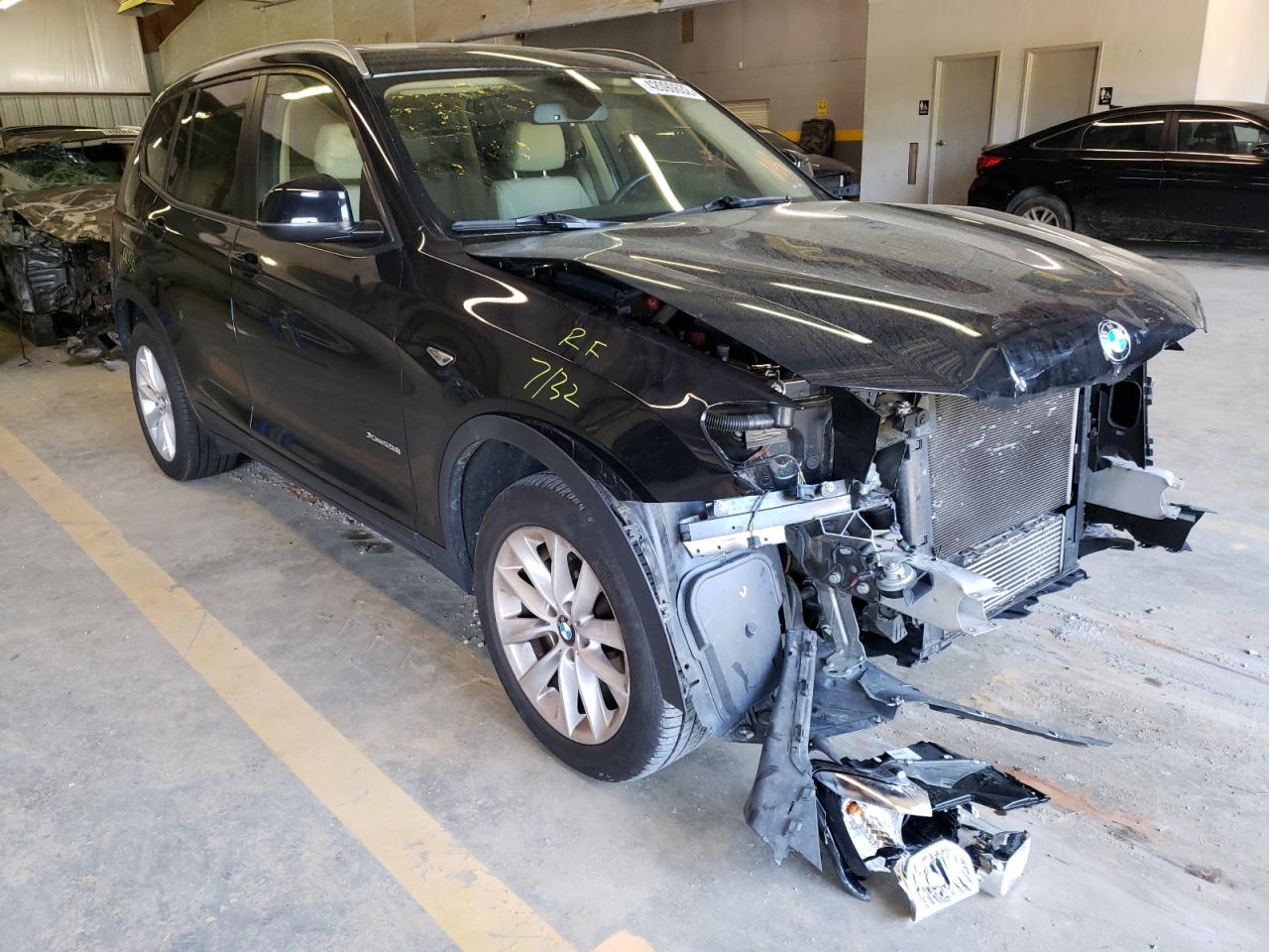 BMW X3 XDRIVE2 2017 with VIN 5UXWX9C3XH0T23014 - Photo from auction