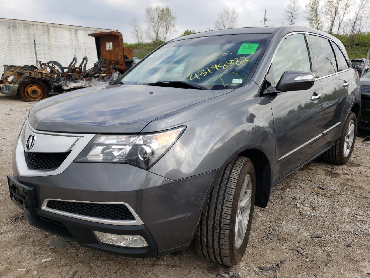 Photo 2 from auction – 2010 ACURA MDX with VIN 2HNYD2H21AH522913