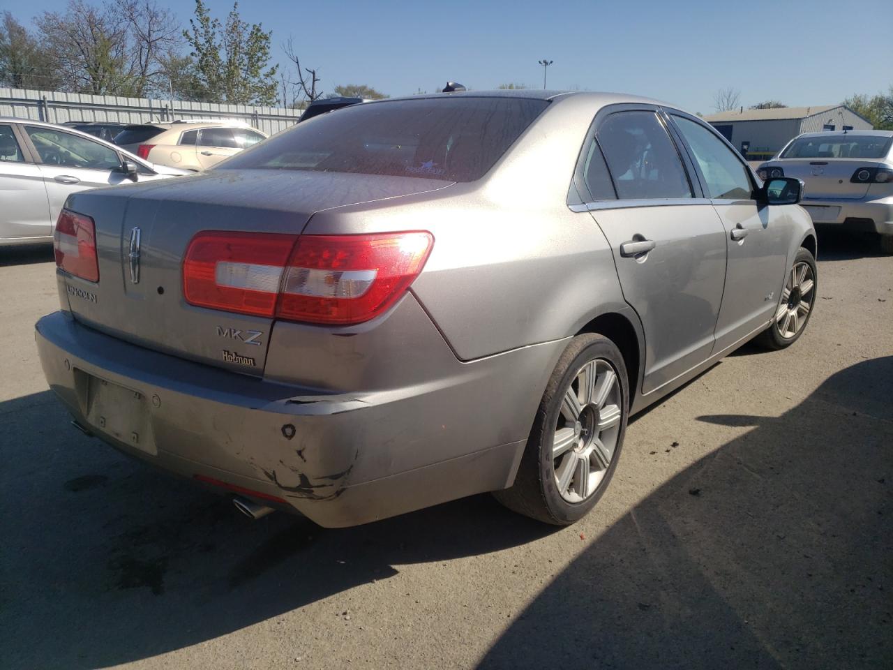 Photo 4 from auction – 2008 LINCOLN MKZ with VIN 3LNHM26T98R646617