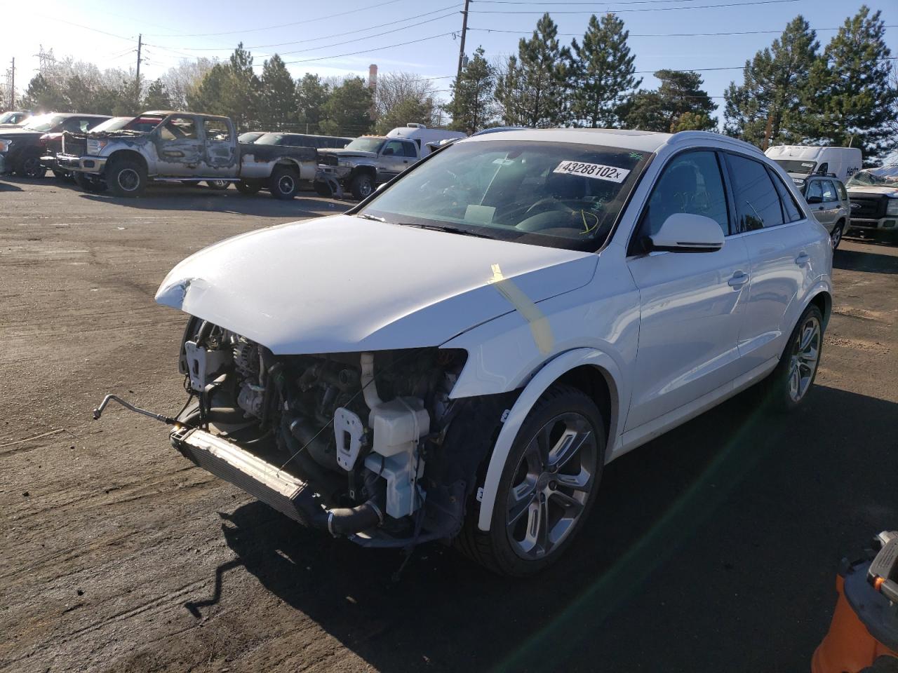 Photo 2 from auction – 2015 AUDI Q3 PREMIUM with VIN WA1EFCFS4FR009054