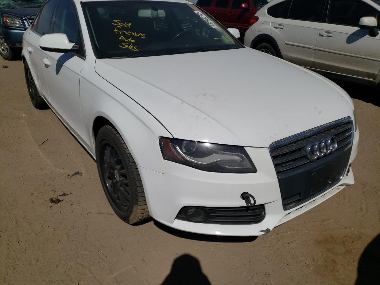 Photo 9 from auction – 2010 AUDI A4 PREMIUM with VIN WAUFFAFL5AN054010