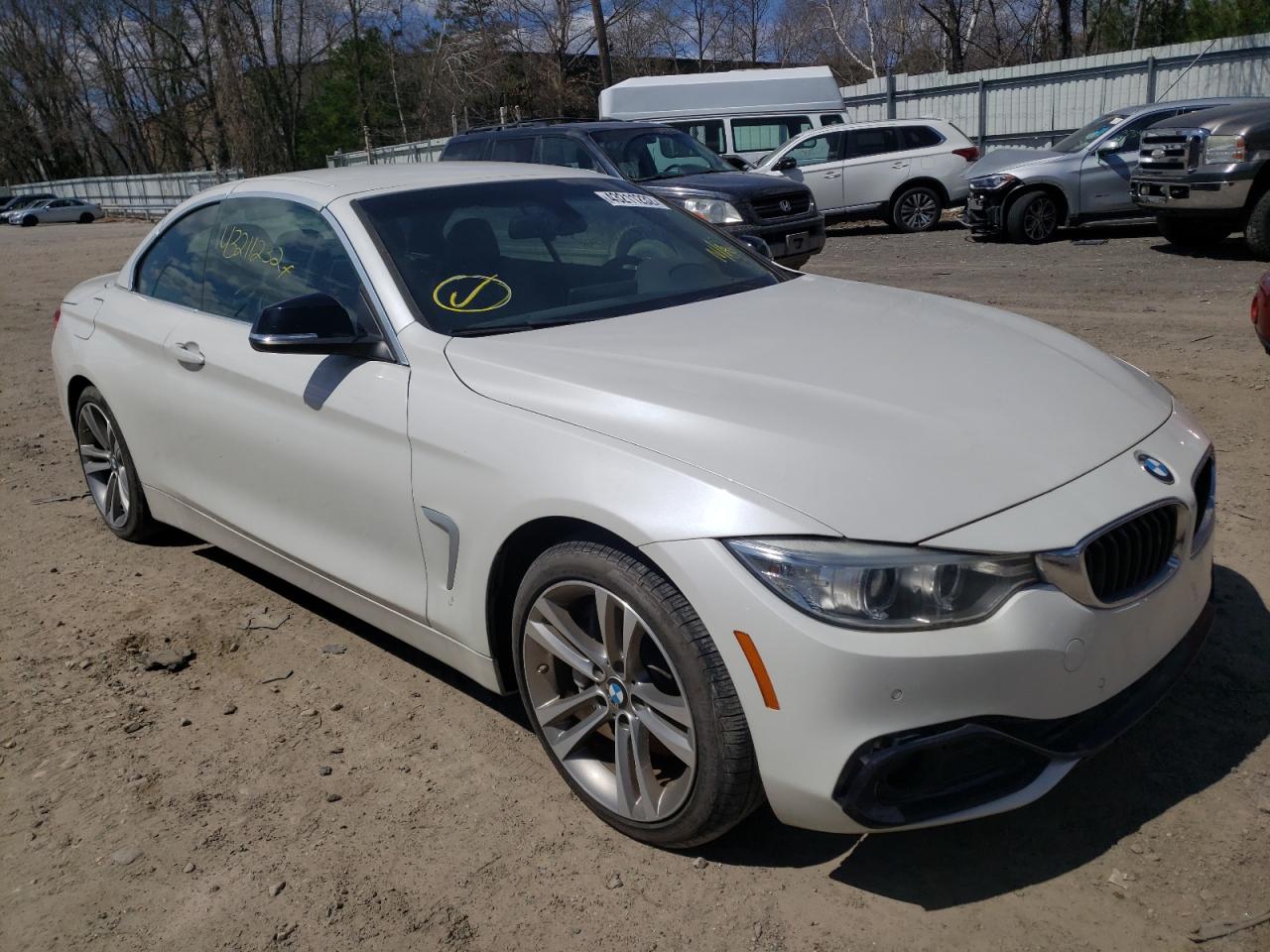 BMW 435 I 2015 with VIN WBA3T3C53FP738417 - Photo from auction