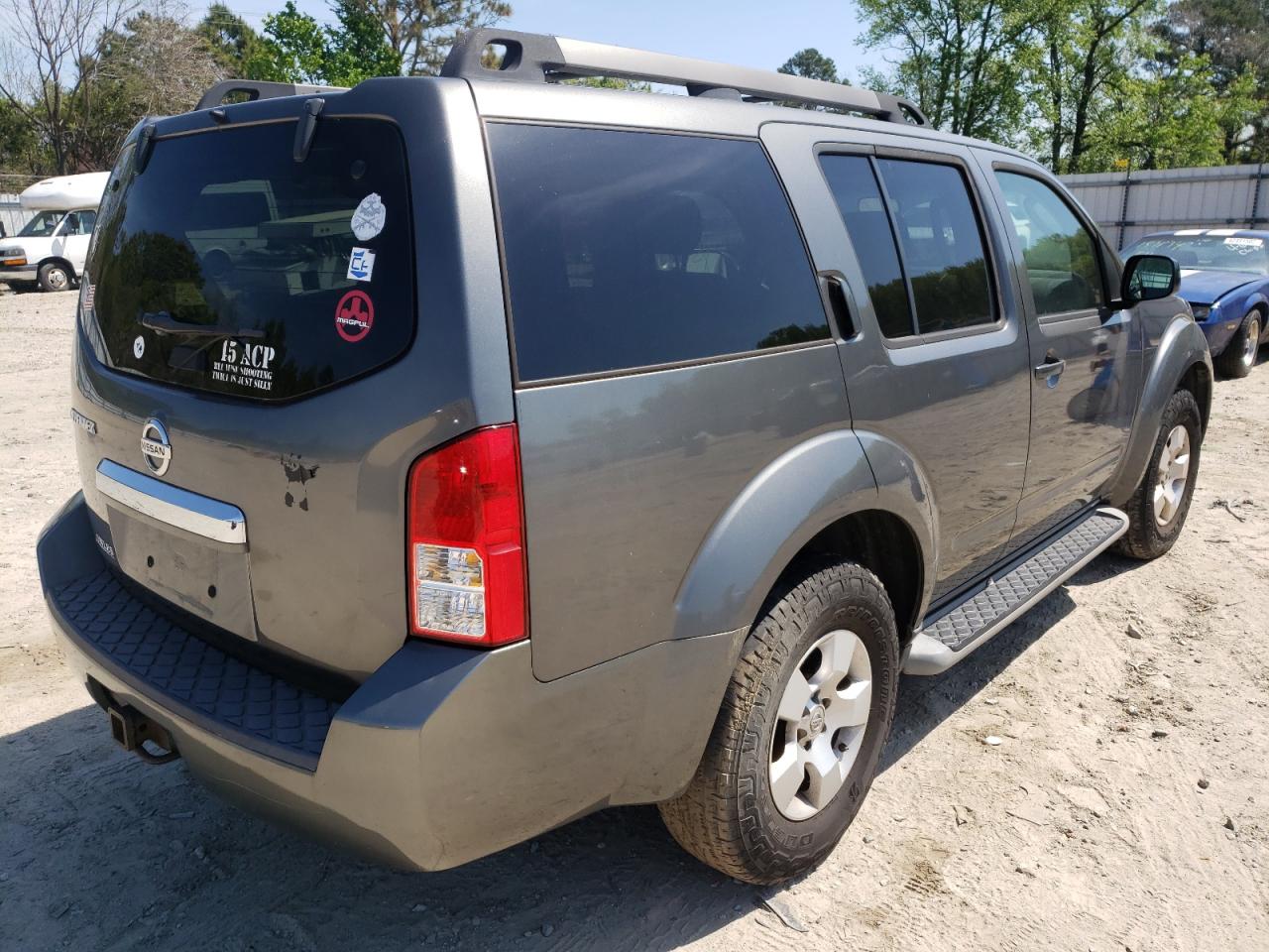 Photo 4 from auction – 2008 NISSAN PATHFINDER with VIN 5N1AR18U98C628913