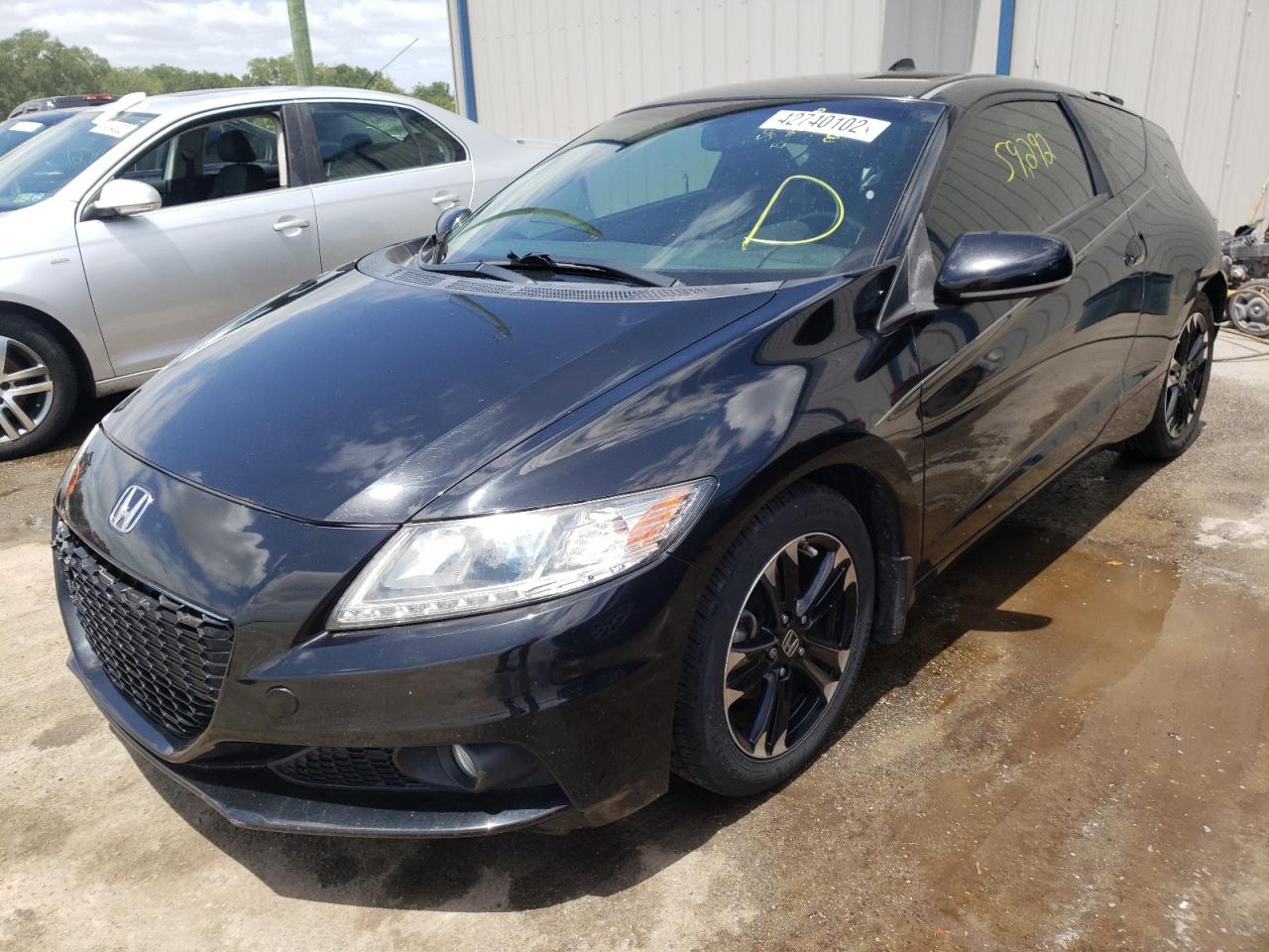 Photo 2 from auction – 2015 HONDA CR-Z EX with VIN JHMZF1D67FS002012