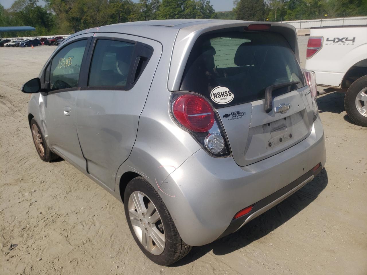 Photo 3 from auction – 2014 CHEVROLET SPARK 1LT with VIN KL8CD6S99EC535679