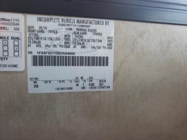 Photo 10 from auction – 2011 FOUR HURRICANE with VIN 1F65F5DY0B0A04900