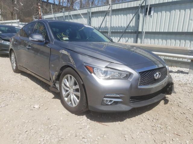 INFINITI Q50 BASE 2015 with VIN JN1BV7AR0FM403982 - Photo from auction