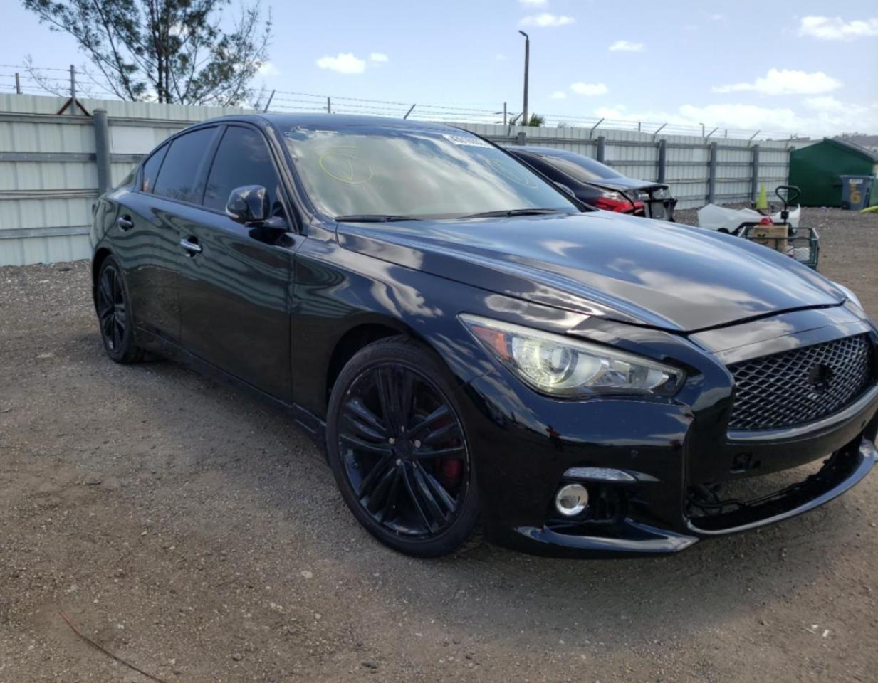 INFINITI Q50 PREMIU 2017 with VIN JN1EV7AR3HM830072 - Photo from auction
