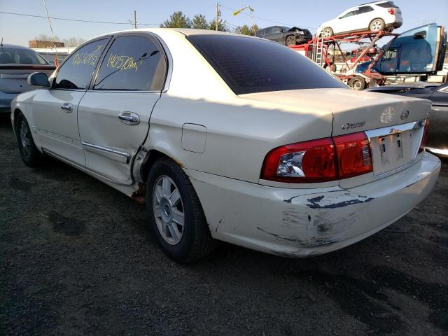 Photo 3 from auction – 2005 KIA OPTIMA LX with VIN KNAGD126255423406