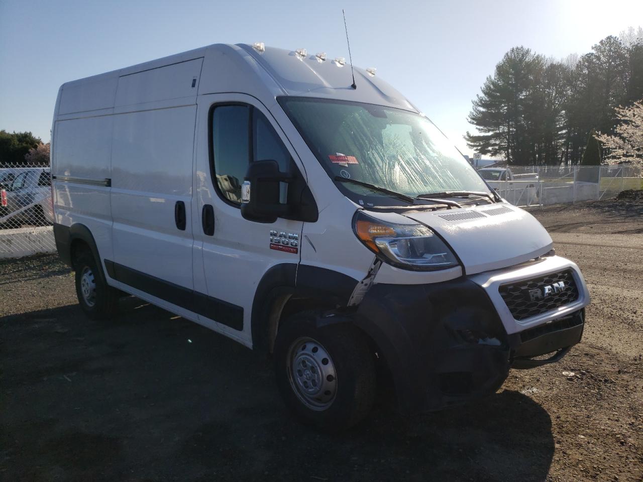 RAM PROMASTER 2019 with VIN 3C6TRVBG2KE553986 - Photo from auction