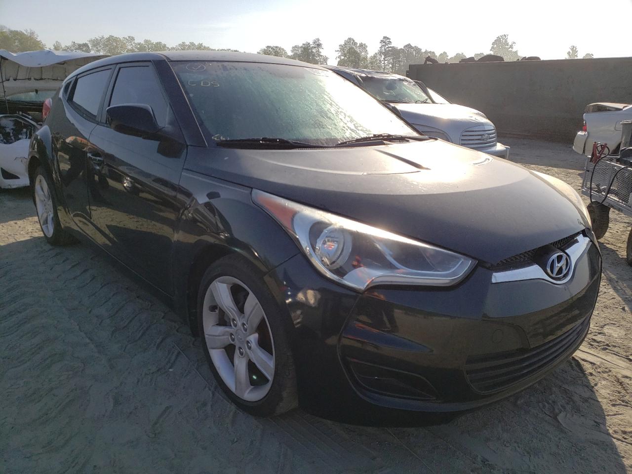 HYUNDAI VELOSTER 2012 with VIN KMHTC6AD5CU037109 - Photo from auction