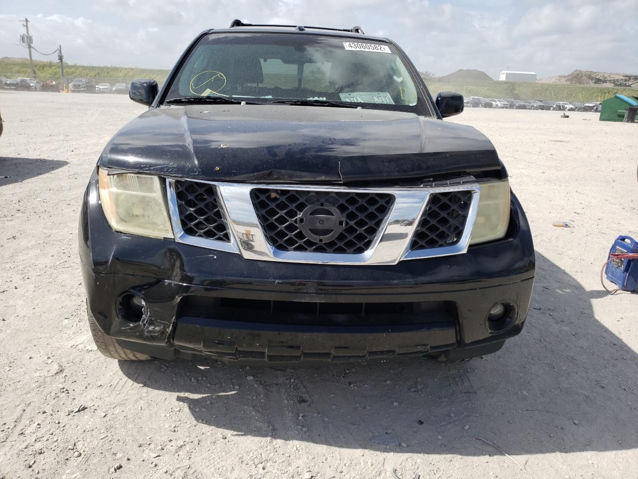 Photo 9 from auction – 2006 NISSAN PATHFINDER with VIN 5N1AR18UX6C667412