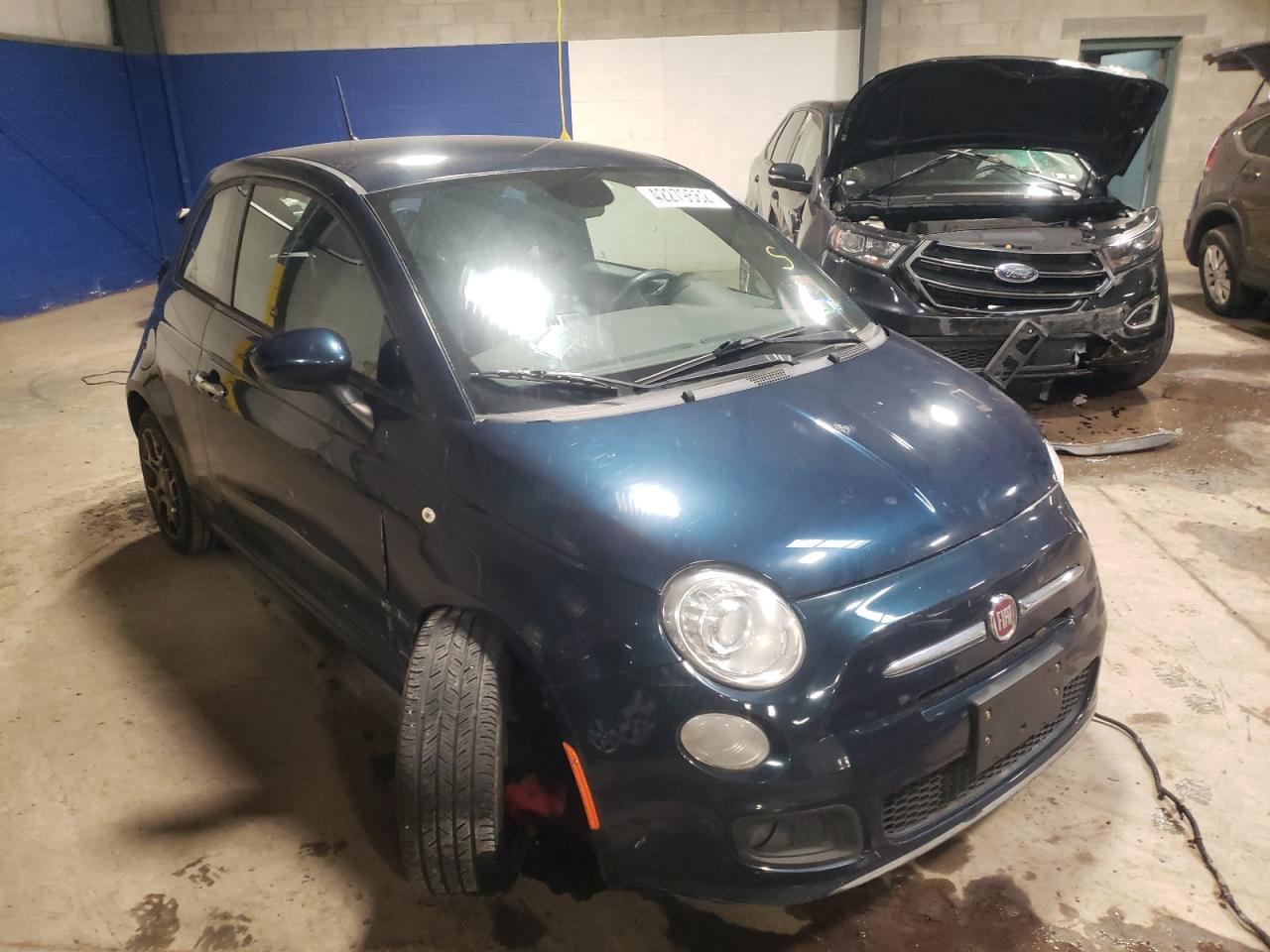 FIAT 500 SPORT 2014 with VIN 3C3CFFBR6ET267832 - Photo from auction