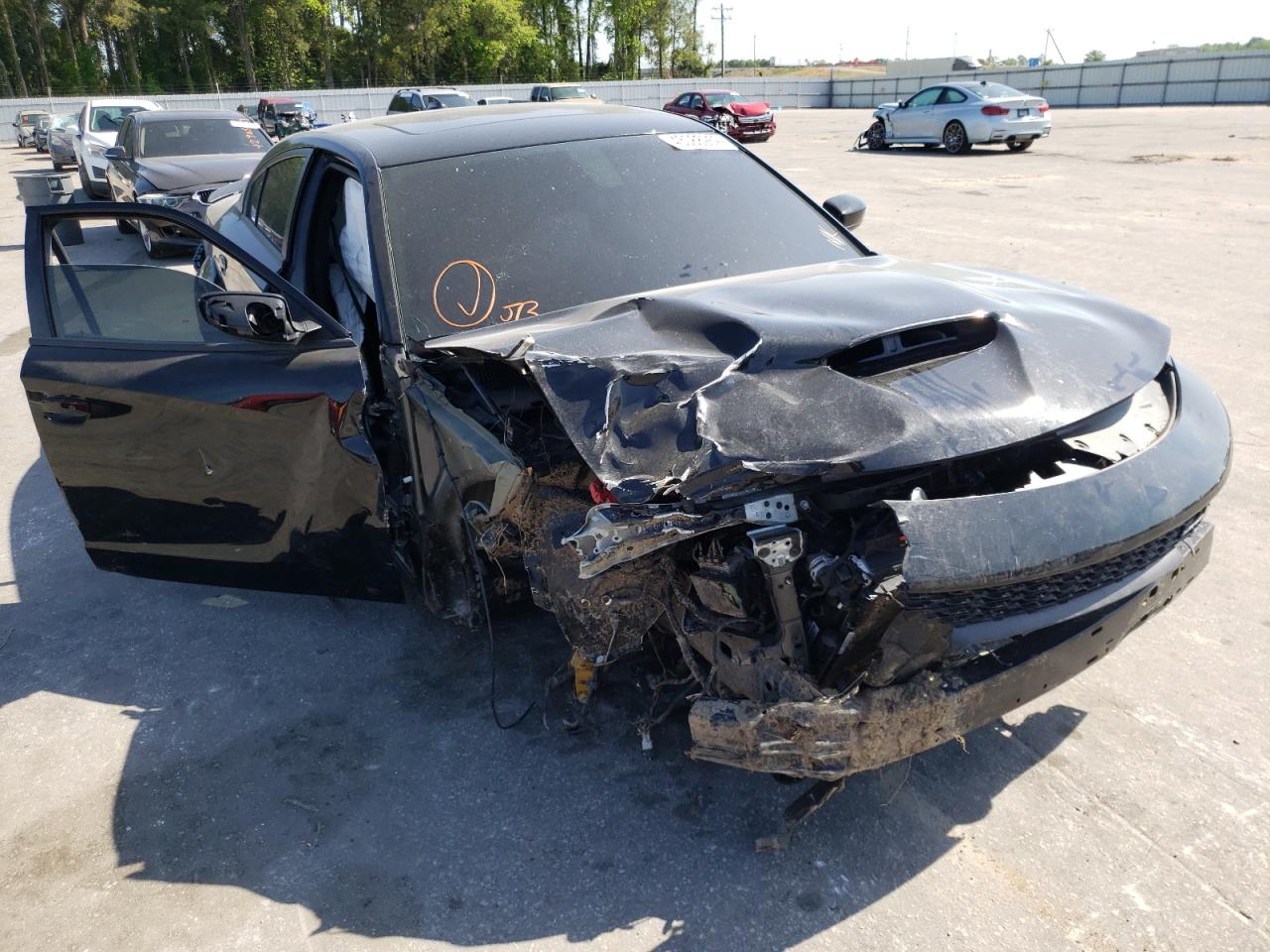 DODGE CHARGER SC 2021 with VIN 2C3CDXGJ6MH553413 - Photo from auction