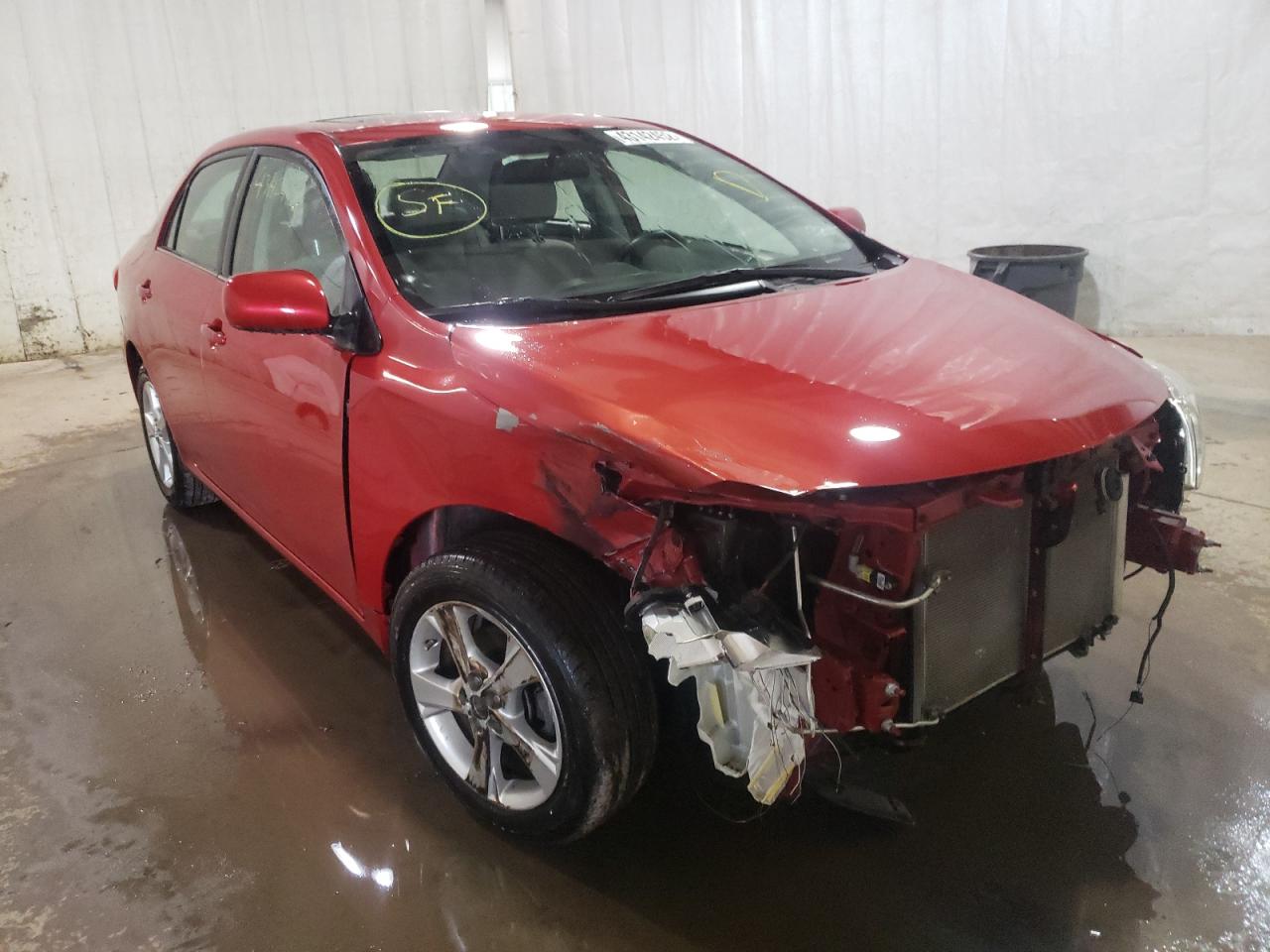 TOYOTA COROLLA BA 2013 with VIN 2T1BU4EE4DC936871 - Photo from auction