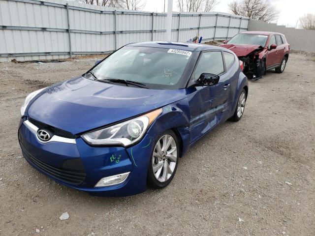 Photo 2 from auction – 2017 HYUNDAI VELOSTER with VIN KMHTC6ADXHU322413