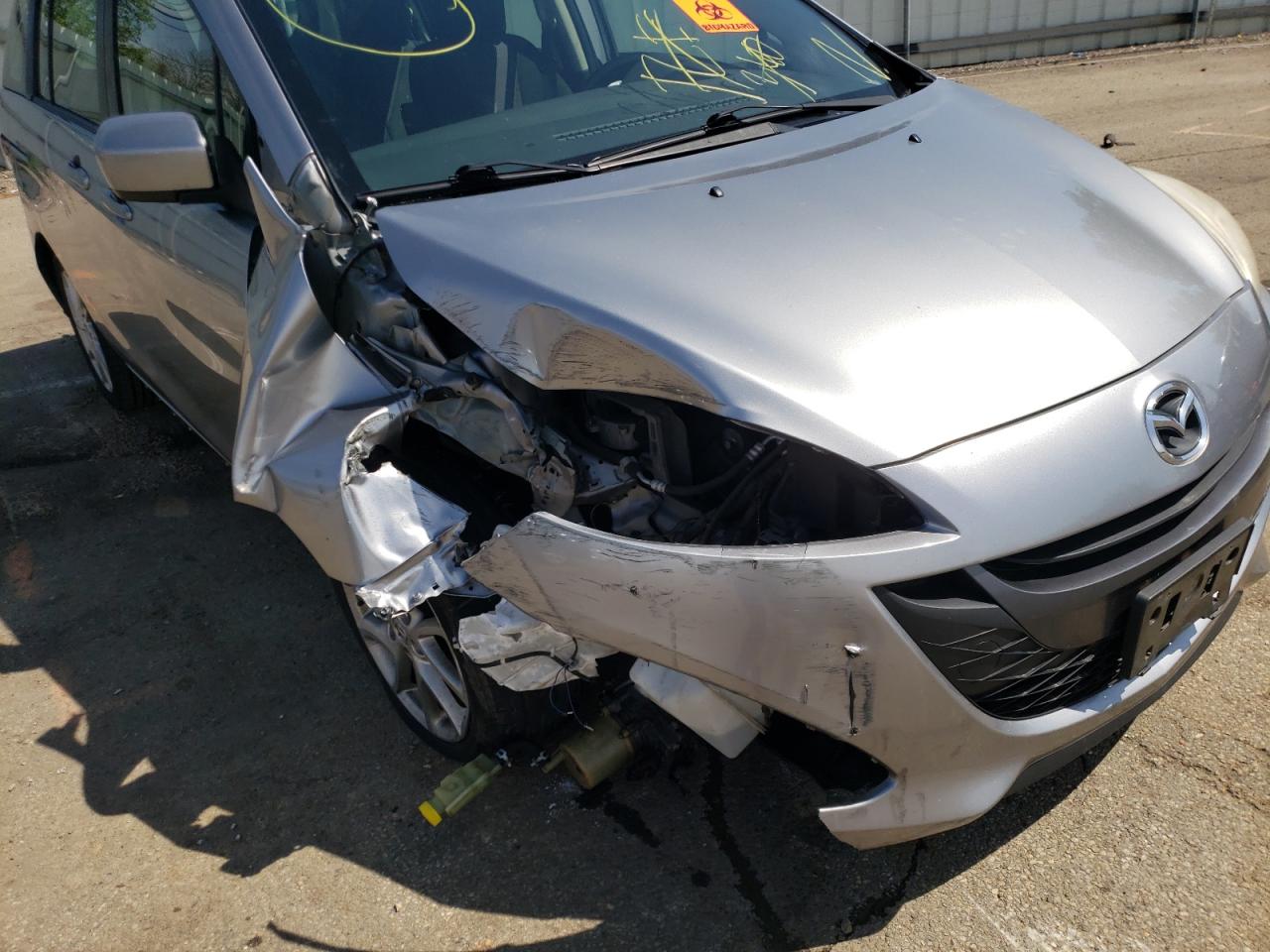 Photo 9 from auction – 2012 MAZDA 5 with VIN JM1CW2CL5C0124556