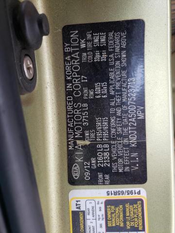 Photo 10 from auction – 2013 KIA SOUL with VIN KNDJT2A50D7523713