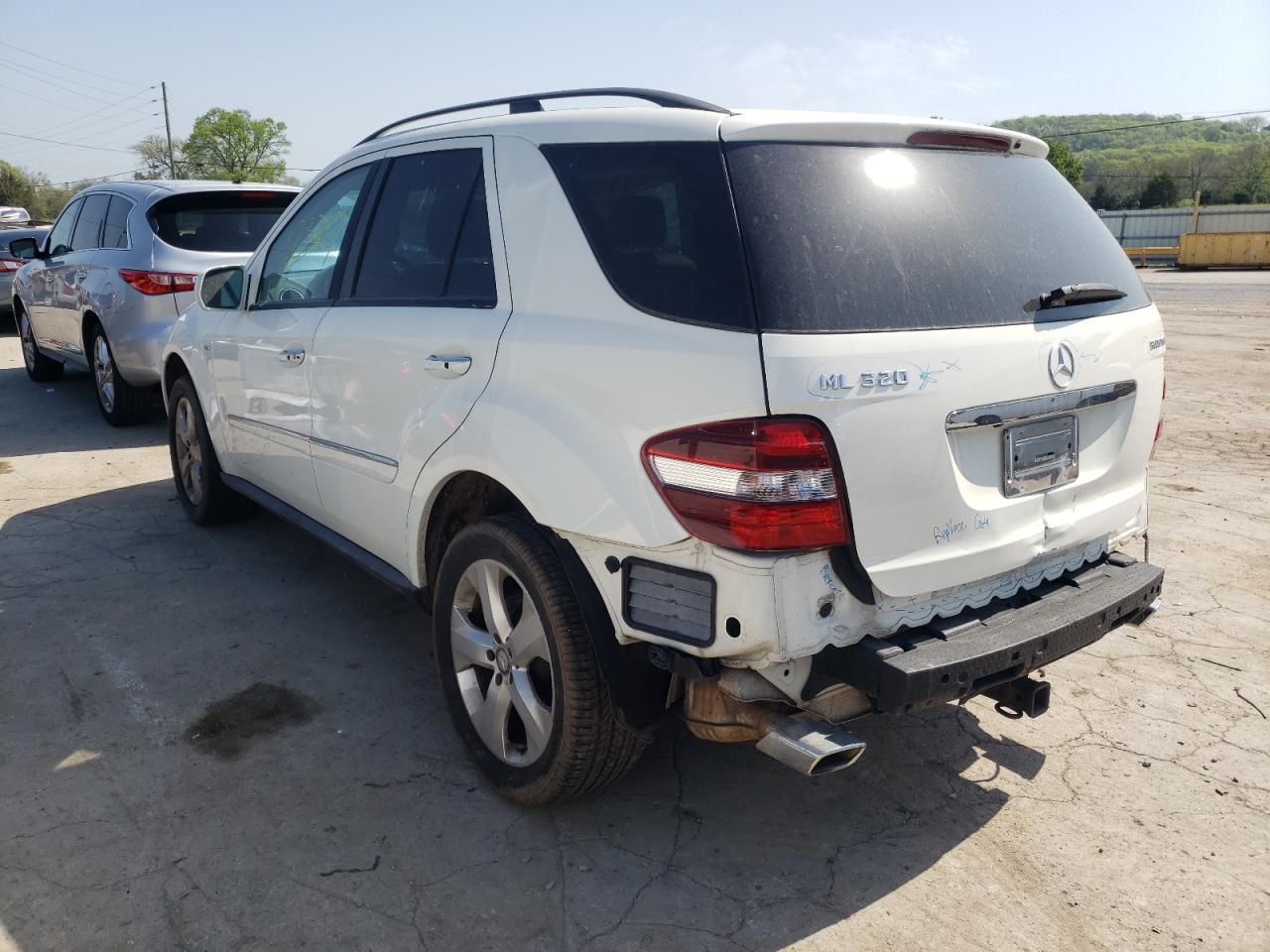 Photo 3 from auction – 2009 MERCEDES-BENZ ML with VIN 4JGBB25E09A486766