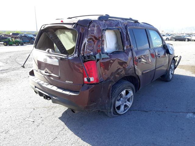 Photo 4 from auction – 2012 HONDA PILOT EXL with VIN 5FNYF4H51CB031210