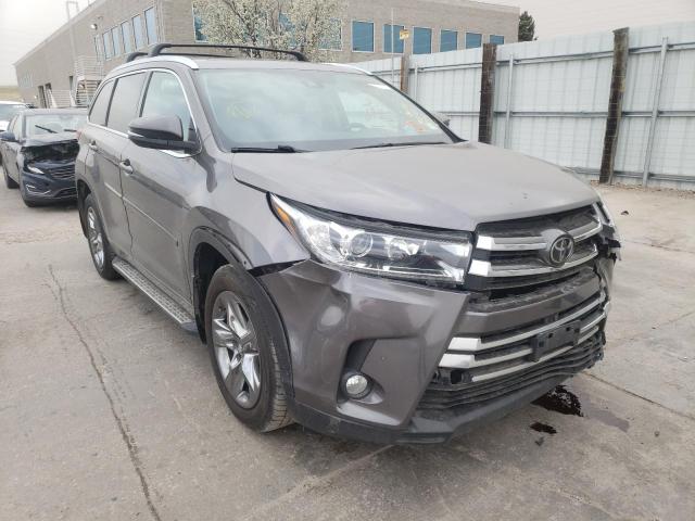 TOYOTA HIGHLANDER 2017 with VIN 5TDDZRFH7HS363798 - Photo from auction