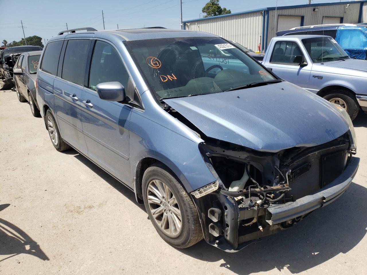 Photo 1 from auction – 2010 HONDA ODYSSEY EX with VIN 5FNRL3H78AB077171