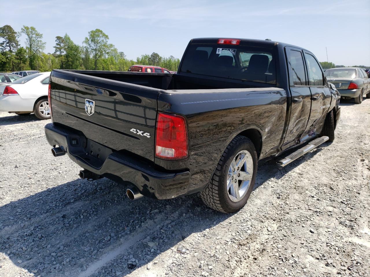 Photo 4 from auction – 2012 DODGE RAM 1500 S with VIN 1C6RD7FT8CS312041