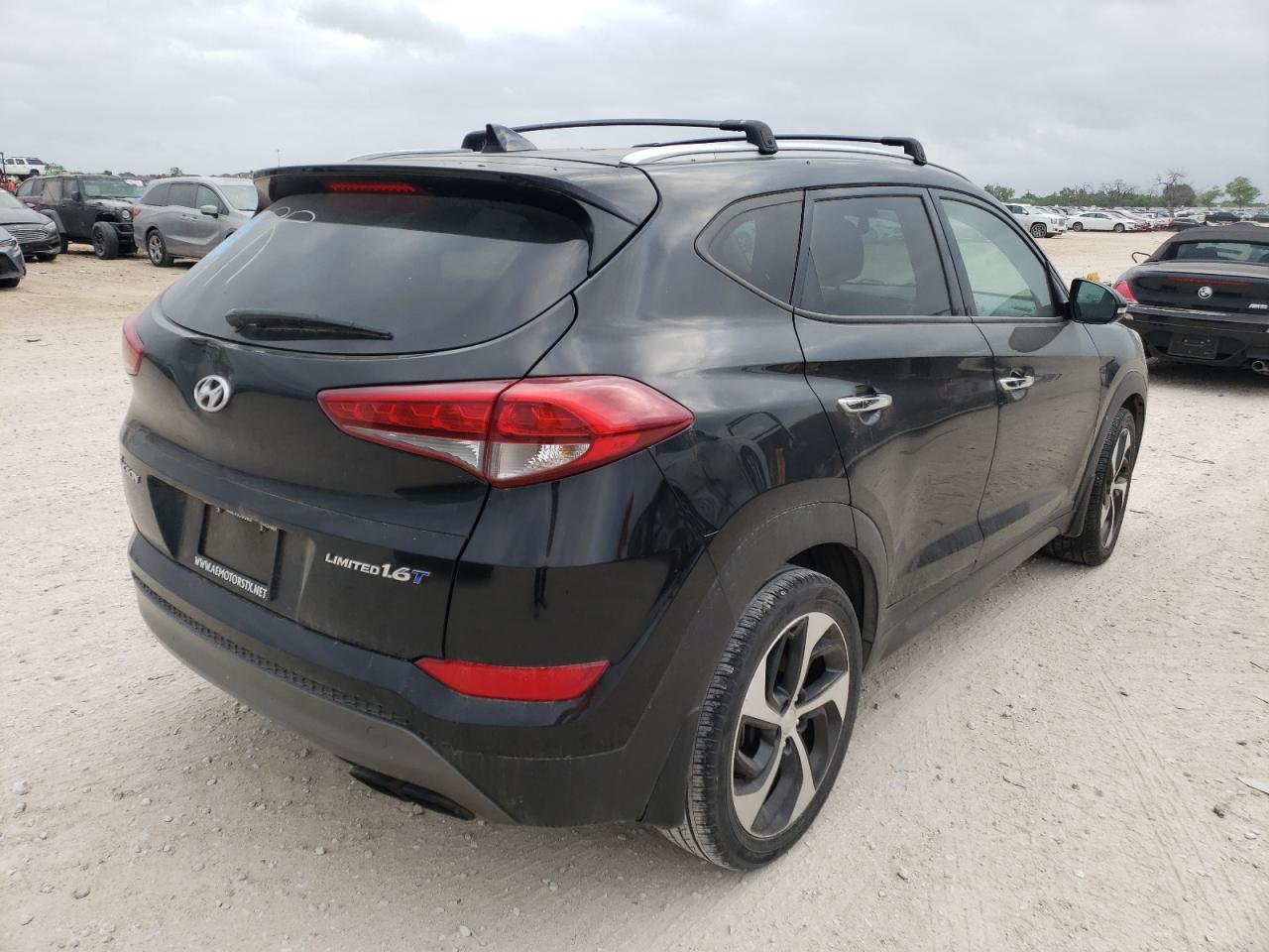 Photo 4 from auction – 2016 HYUNDAI TUCSON LIM with VIN KM8J33A21GU266591
