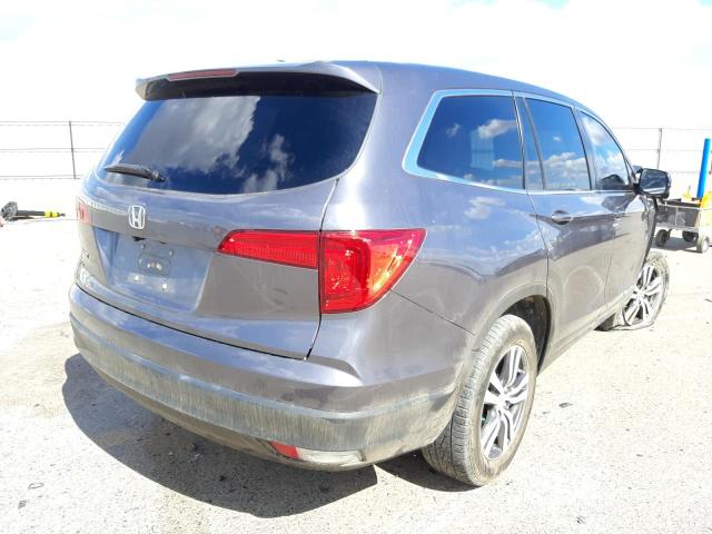 Photo 4 from auction – 2016 HONDA PILOT EXL with VIN 5FNYF5H54GB019676