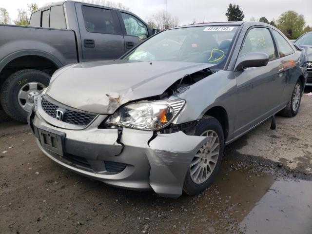 Photo 2 from auction – 2005 HONDA CIVIC EX with VIN 1HGEM22905L056478