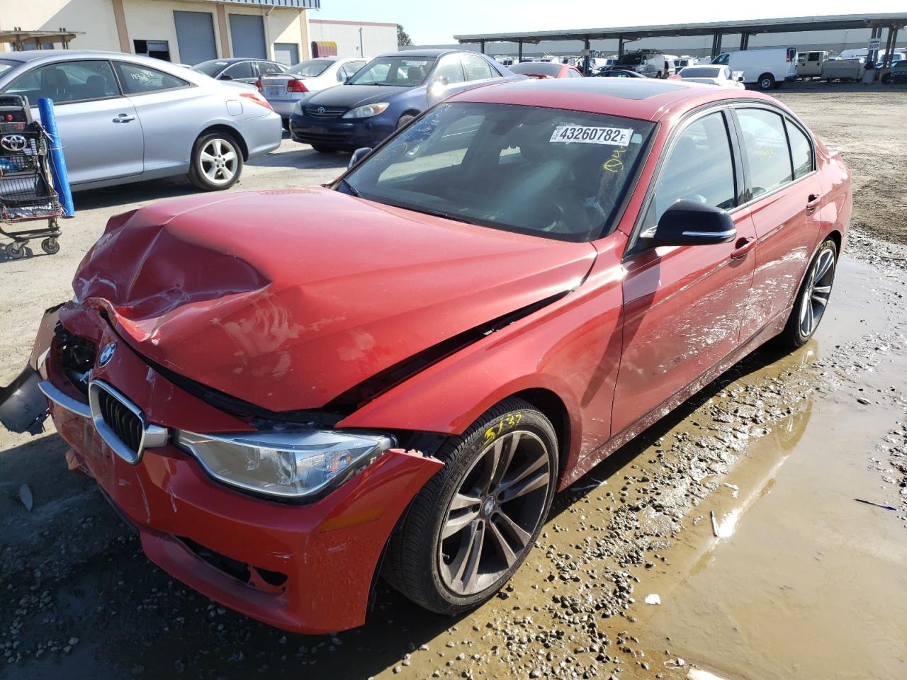 Photo 2 from auction – 2012 BMW 328 I with VIN WBA3A5C54CF346971