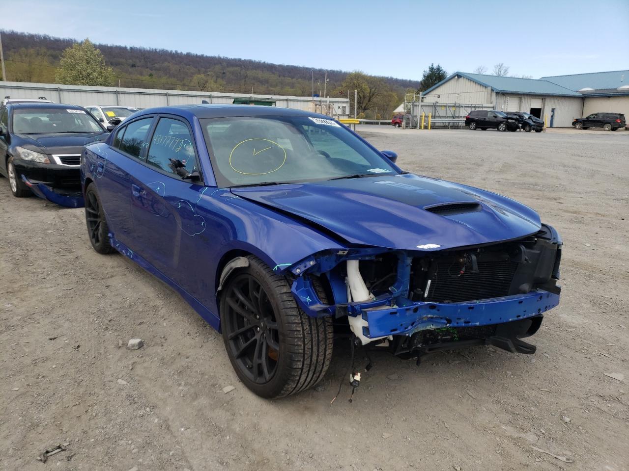 DODGE CHARGER R/ 2018 with VIN 2C3CDXGJ1JH251104 - Photo from auction