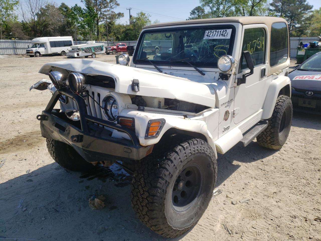 Photo 2 from auction – 1999 JEEP WRANGLER / with VIN 1J4FY49S4XP431709