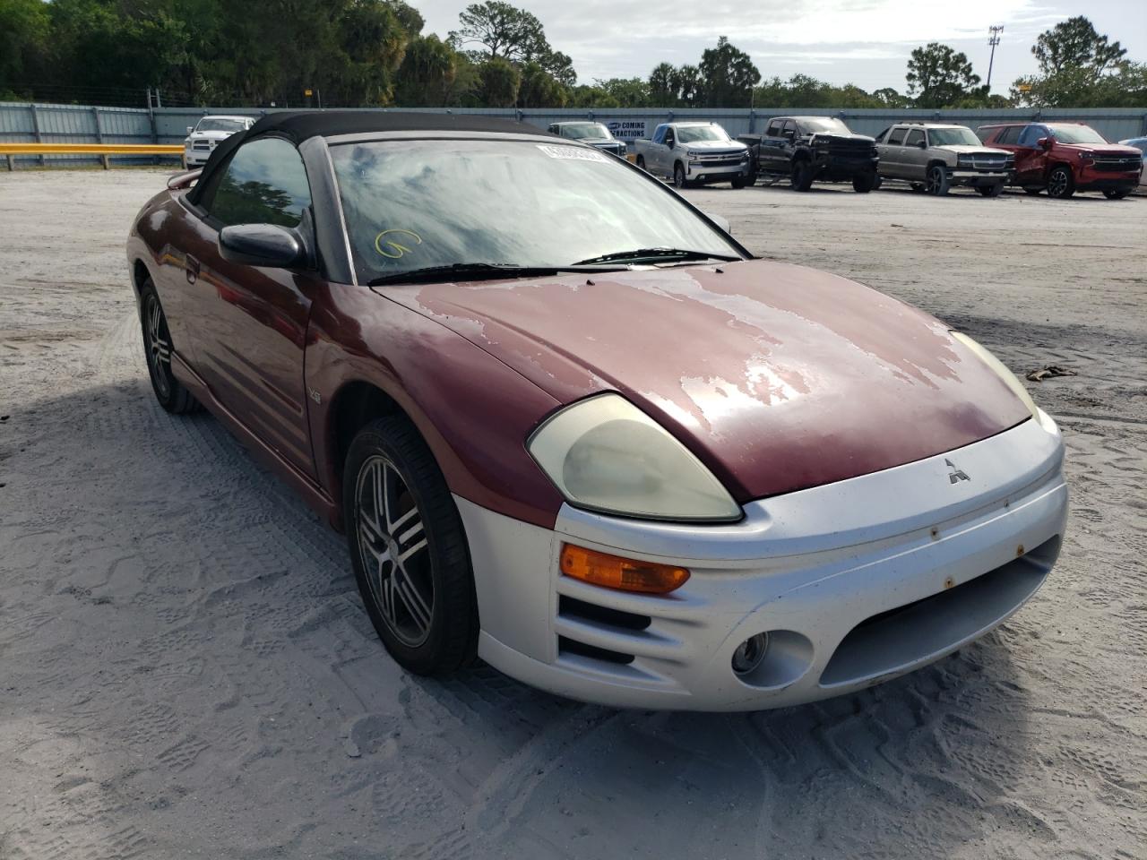 MITSUBISHI ECLIPSE SP 2004 with VIN 4A3AE75H54E028007 - Photo from auction