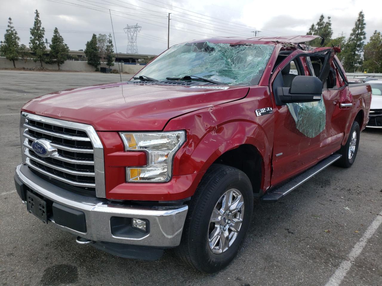 Photo 2 from auction – 2016 FORD F150 SUPER with VIN 1FTEW1EG5GKF84555