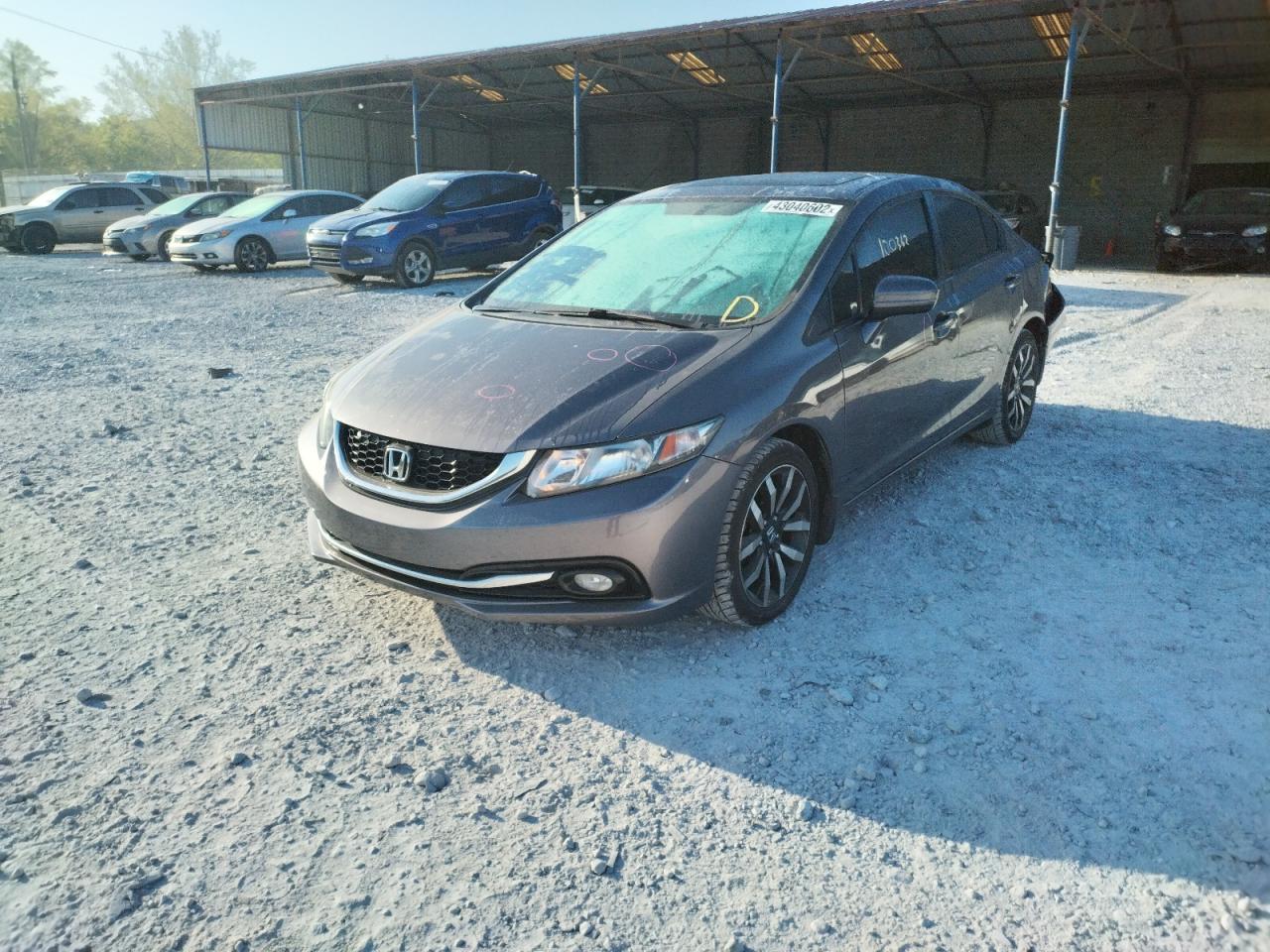 Photo 2 from auction – 2015 HONDA CIVIC EXL with VIN 19XFB2F94FE025201