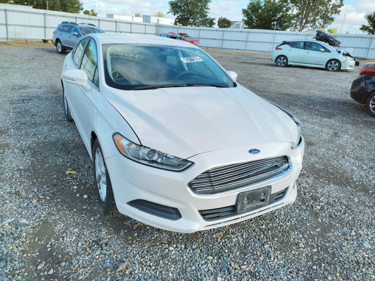 FORD FUSION SE 2015 with VIN 3FA6P0HD8FR214830 - Photo from auction