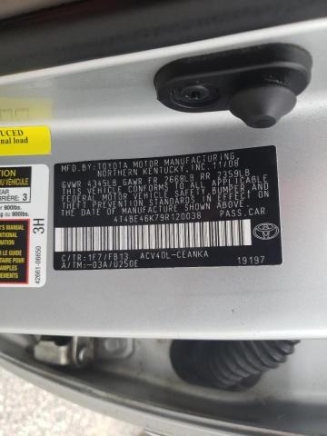 Photo 10 from auction – 2009 TOYOTA CAMRY BASE with VIN 4T4BE46K79R120038