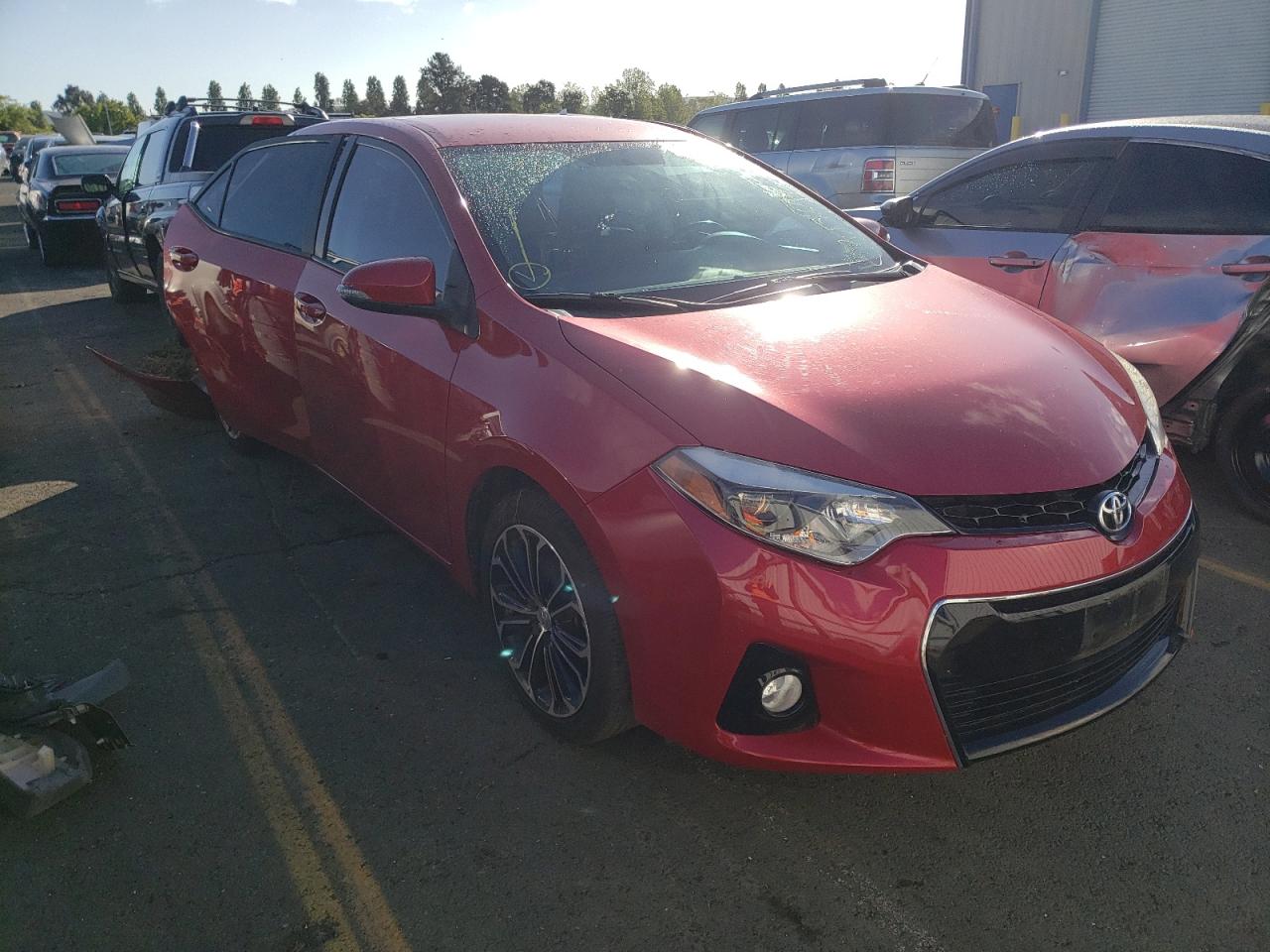 TOYOTA COROLLA L 2016 with VIN 5YFBURHE0GP401016 - Photo from auction