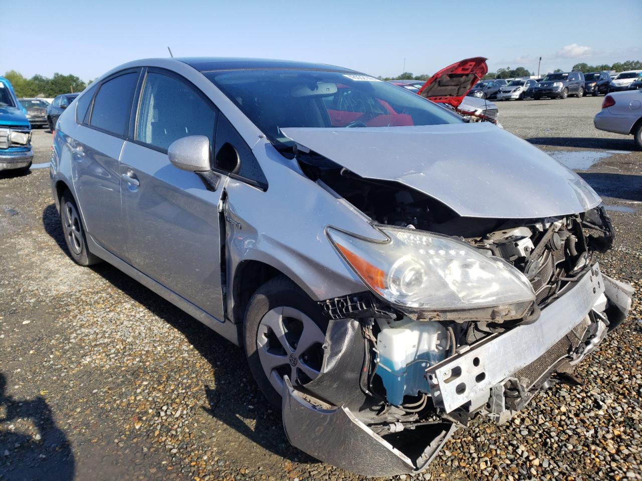 TOYOTA PRIUS 2013 with VIN JTDKN3DU3D5631035 - Photo from auction