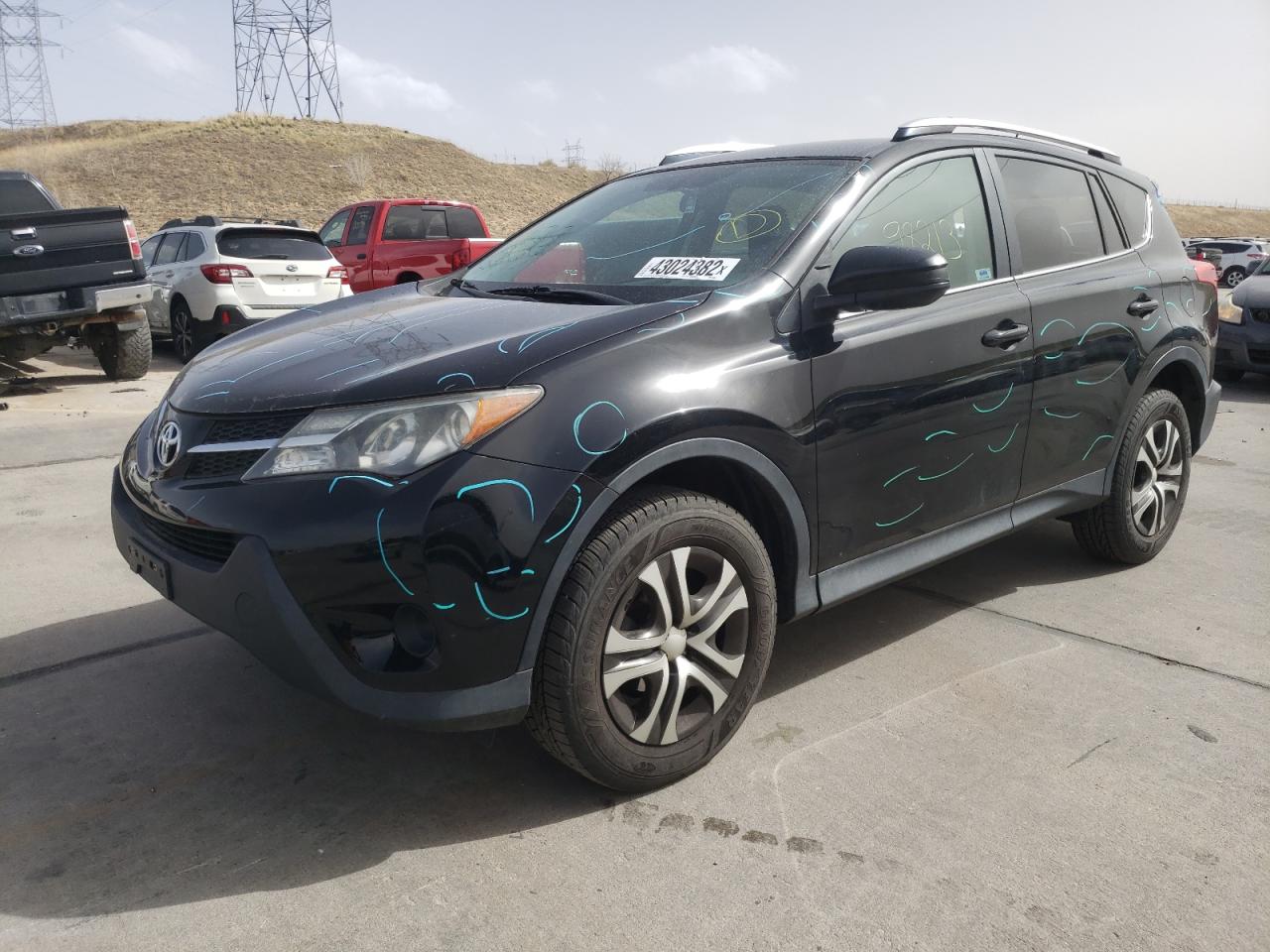 Photo 2 from auction – 2013 TOYOTA RAV4 LE with VIN 2T3BFREV3DW056841