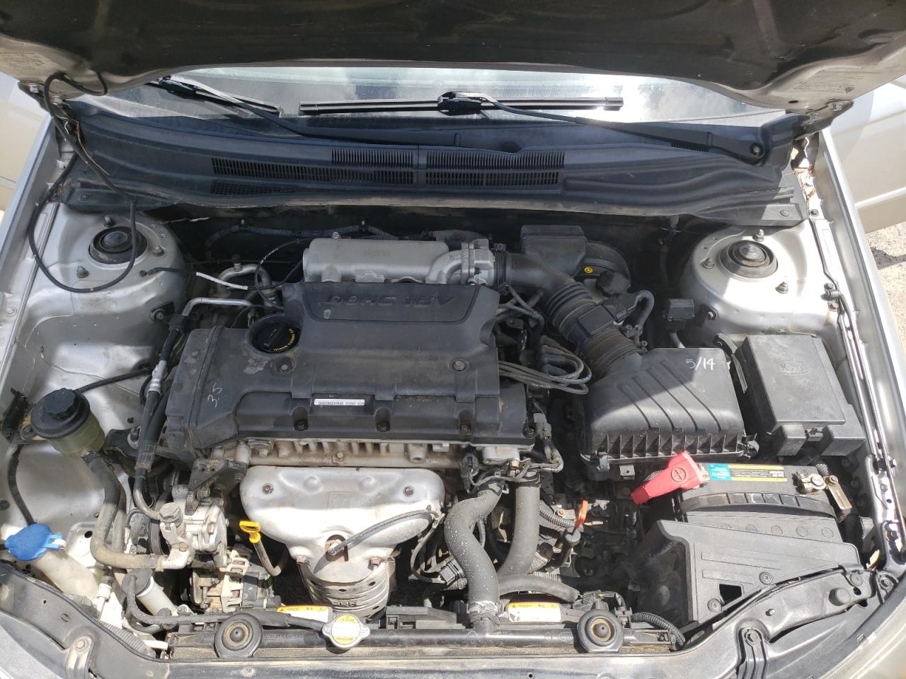 Photo 7 from auction – 2009 KIA SPECTRA EX with VIN KNAFE221495603429