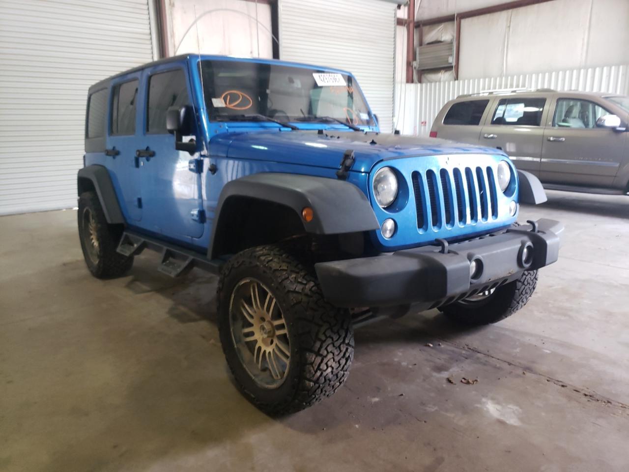 JEEP WRANGLER U 2015 with VIN 1C4BJWDG4FL520094 - Photo from auction